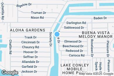 Map image of the property - 2337 Hama Dr