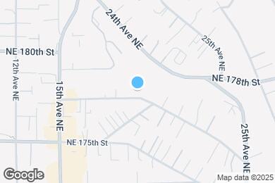 Map image of the property - 1810 NE 177th St