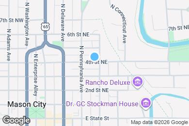 Map image of the property - 223 4th St NE