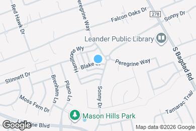 Map image of the property - 1413 Blake St