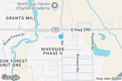 Map image of the property - 4034 Oak Forest Dr