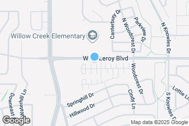 Map image of the property - 105 Hampton Ct