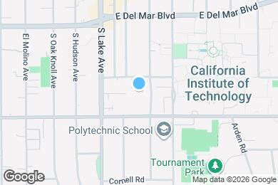 Map image of the property - 1000 San Pasqual St