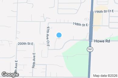 Map image of the property - 19927 98th Ave E