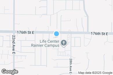 Map image of the property - 17621 26th Ave Ct E