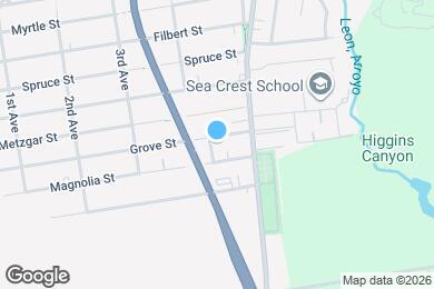 Map image of the property - 628 Grove St