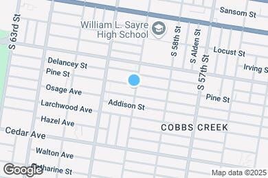 Map image of the property - 5900 Pine St