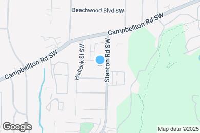 Map image of the property - 1681 Stanton Rd SW