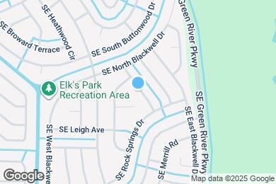 Map image of the property - 2250 SE Baron St