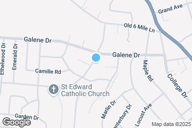 Map image of the property - 9732 Sue Helen Dr