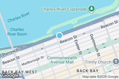 Map image of the property - 324 Beacon St