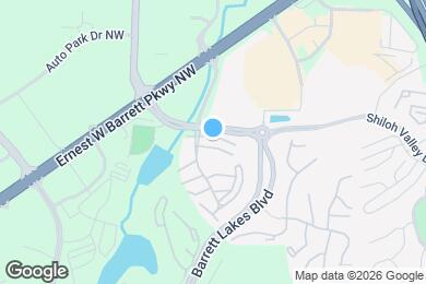 Map image of the property - 2015 Barrett Lakes Blvd