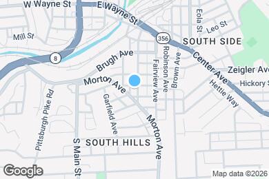 Map image of the property - 312 Walker Ave