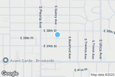Map image of the property - 1430 E 38th St