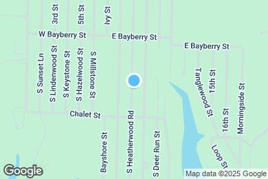 Map image of the property - 184 S Heatherwood Rd