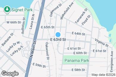 Map image of the property - 325 E 63rd St