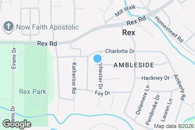 Map image of the property - 6057 Dorchester Dr