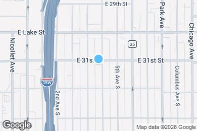 Map image of the property - 3104 4th Ave S
