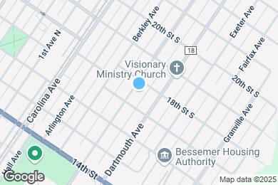 Map image of the property - 1721 Clarendon Ave