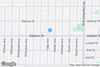 Map image of the property - 4218 Oakton St