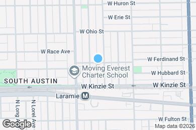 Map image of the property - 5111 W Ferdinand St