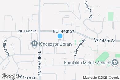 Map image of the property - 14332 126th Ave NE