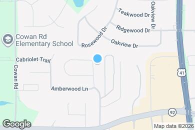 Map image of the property - 1716 Hallmark Dr