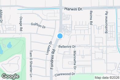 Map image of the property - 6051 Fondren Rd