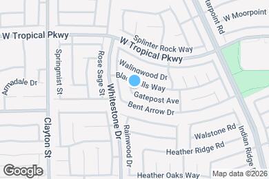 Map image of the property - 1746 Gatepost Ave