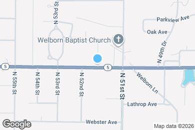 Map image of the property - 3102 N 51st Terrace