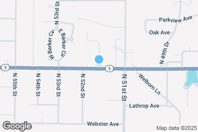 Map image of the property - 3106 N 51st Terrace