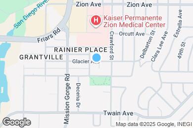 Map image of the property - 4625 Glacier Ave