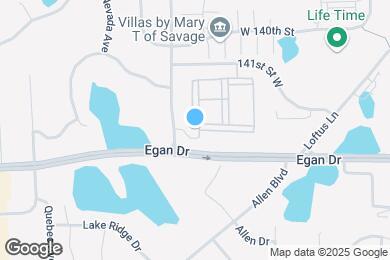 Map image of the property - Springs at Egan Drive