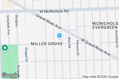Map image of the property - 16717 Trinity St