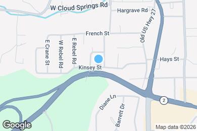 Map image of the property - 887 Kinsey St