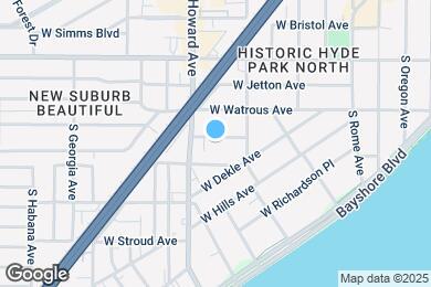 Map image of the property - 2114 W Marjory Ave