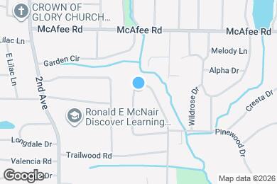 Map image of the property - 2073 Mark Trail