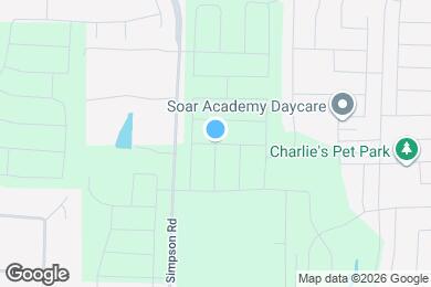 Map image of the property - 1205 Catclaw Rd