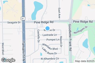 Map image of the property - 1184 Milano Dr