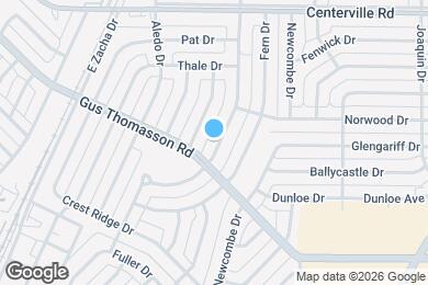 Map image of the property - 10421 Desdemona Dr