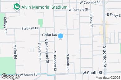 Map image of the property - Cedar Wood