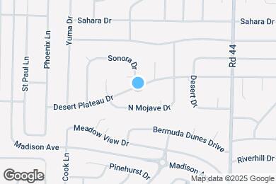 Map image of the property - 4812 Desert Plateau Dr