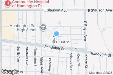 Map image of the property - 6060 Oak St