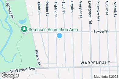 Map image of the property - 7404 Fielding St