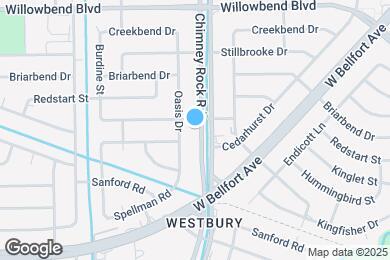 Map image of the property - 10906 Chimney Rock Rd