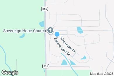 Map image of the property - 3720 Summit Oaks Dr