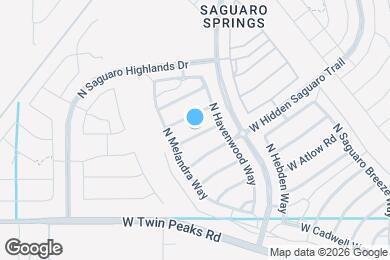 Map image of the property - 9014 W Rolling Springs Dr