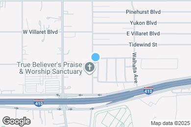 Map image of the property - 9619 Pleasanton Blf