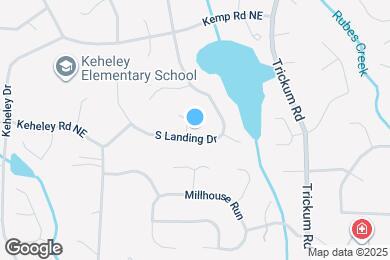 Map image of the property - 4515 S Landing Dr