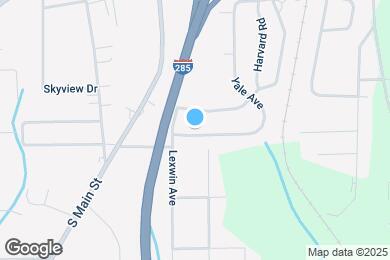 Map image of the property - 3680 Yale Ave